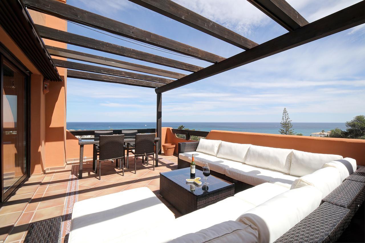 Apartament Jardines De Nueva Galera Cozy Penthouse Estepona Zewnętrze zdjęcie