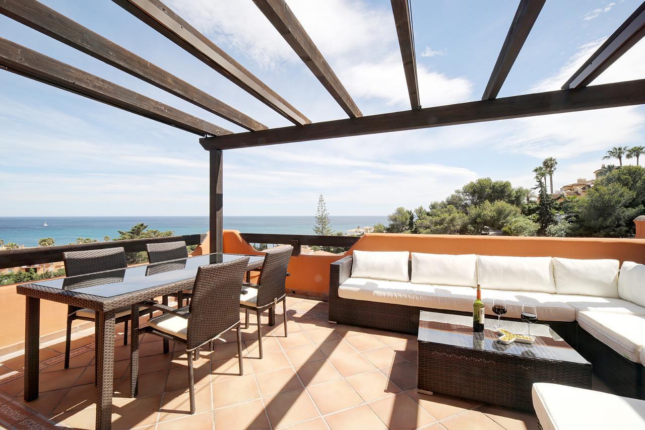 Apartament Jardines De Nueva Galera Cozy Penthouse Estepona Zewnętrze zdjęcie