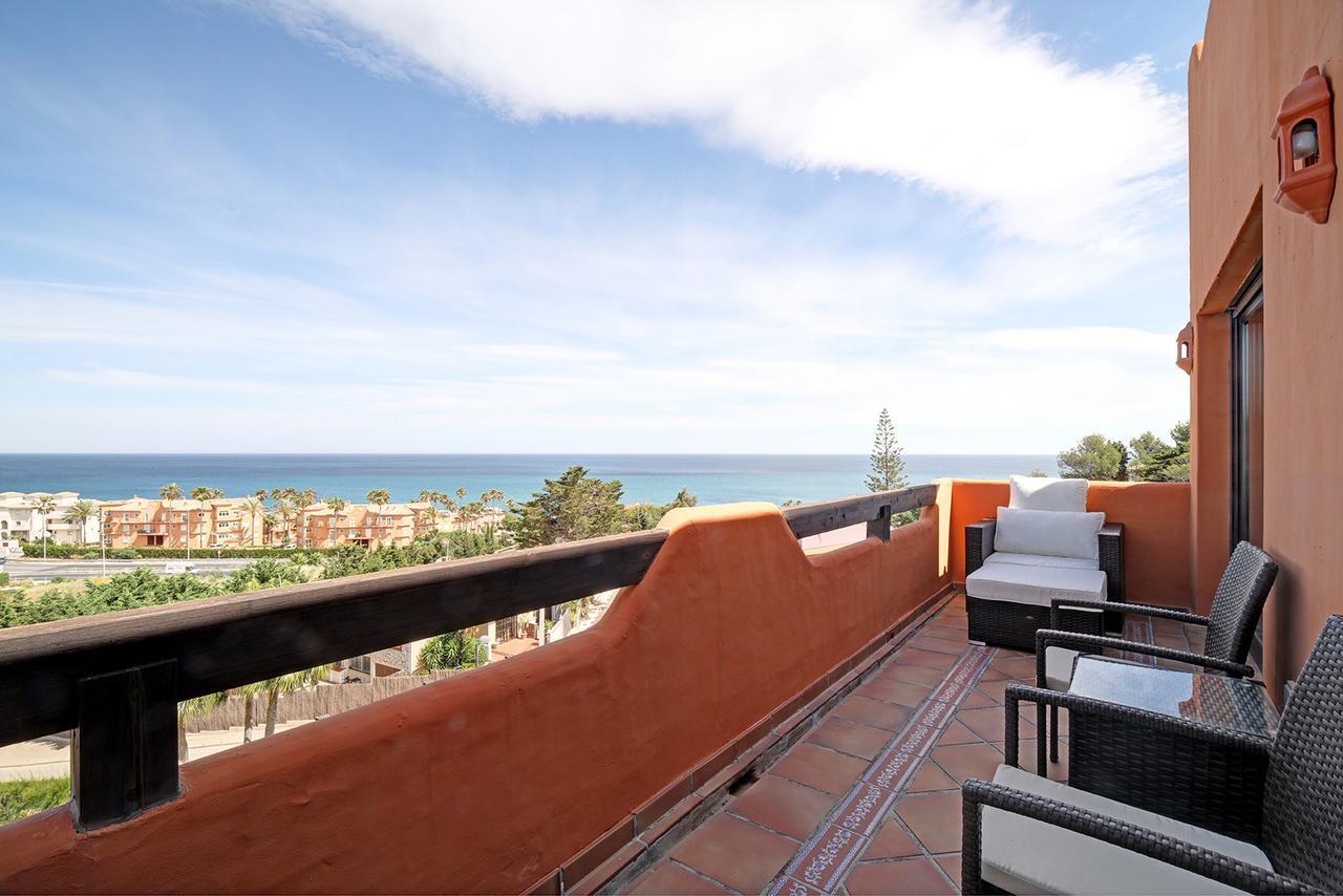 Apartament Jardines De Nueva Galera Cozy Penthouse Estepona Zewnętrze zdjęcie